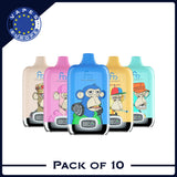 RAndM Digital Box 12000 Puffs Disposable Vape Box Of 10