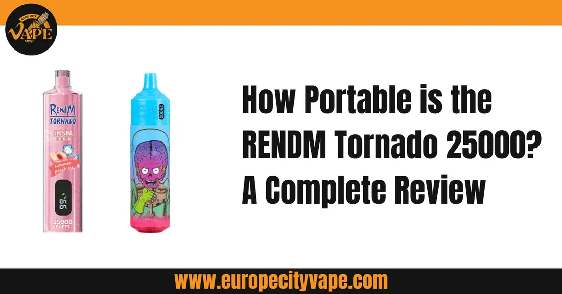 How Portable is the RENDM Tornado 25000? A Complete Review