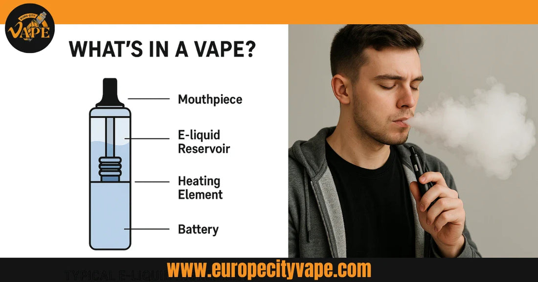 What's in a Vape? Full Breakdown of Vape Ingredients & Safety