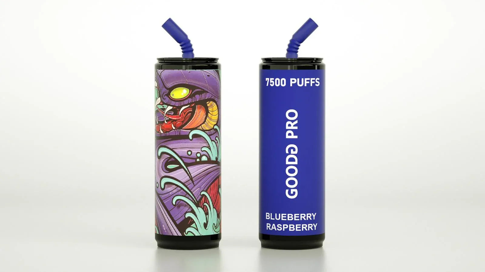 Blueberry Raspberry GOODG PRO 7500 Puffs Disposable Vape Box Of 10