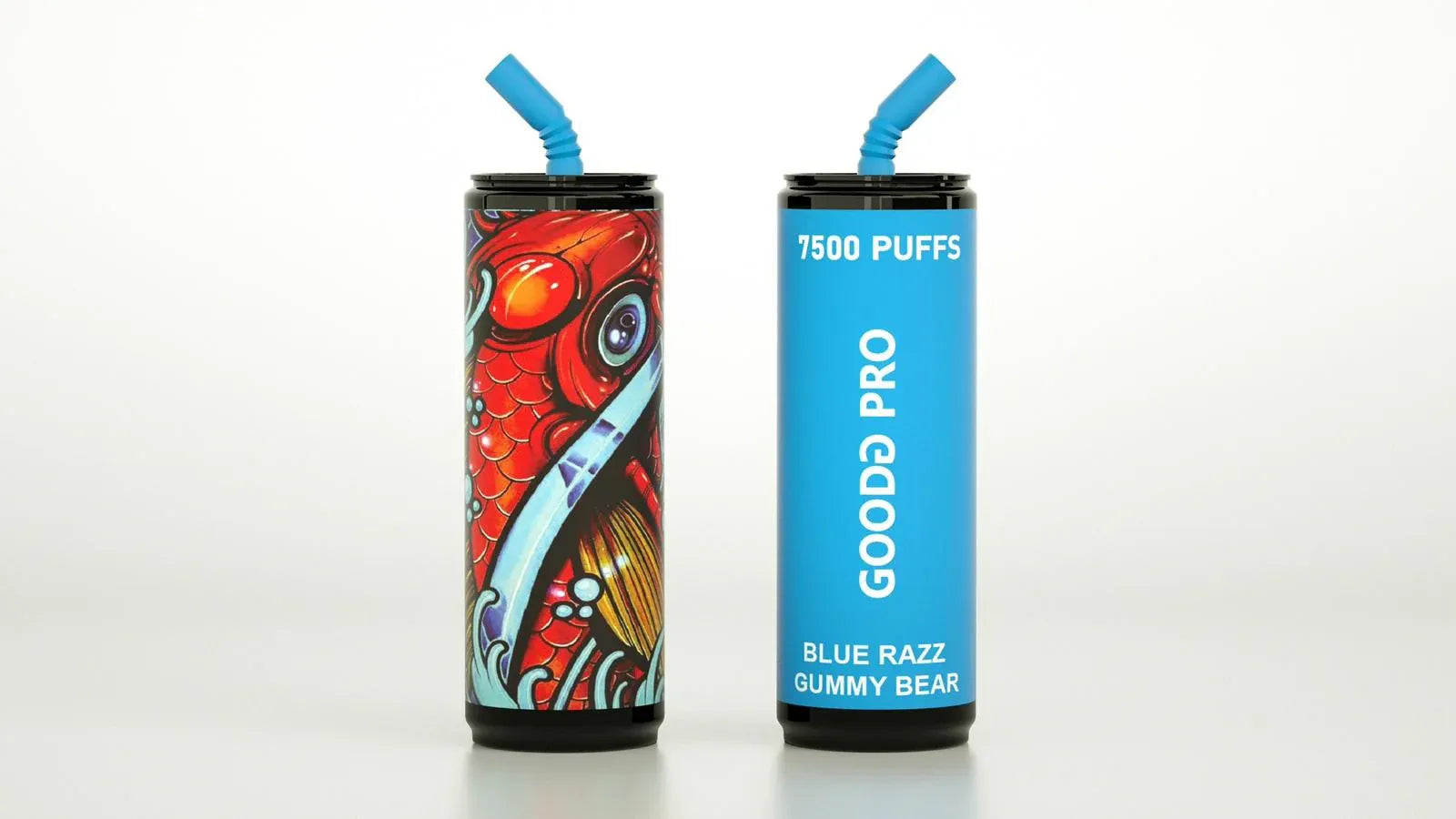 Blue Razz Gummy Bear GOODG PRO 7500 Puffs Disposable Vape Box Of 10