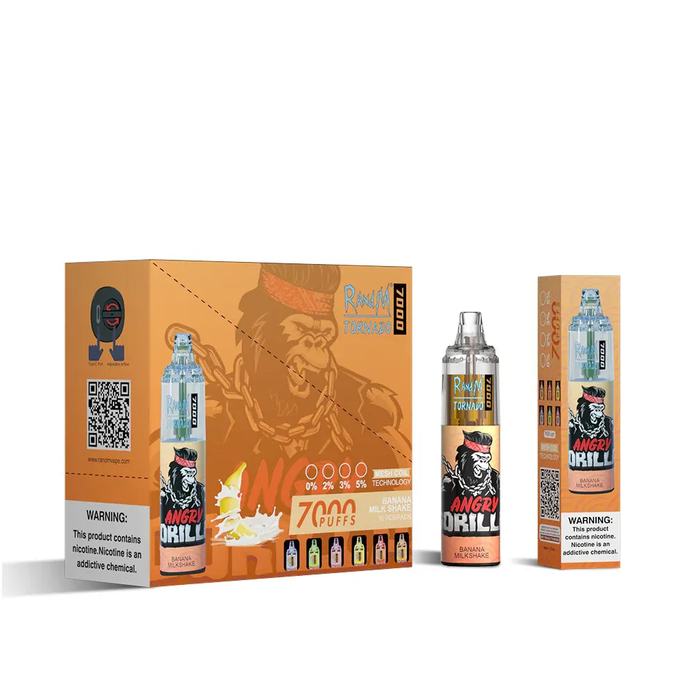 RAndM Tornado 7000 Puffs Banana 
