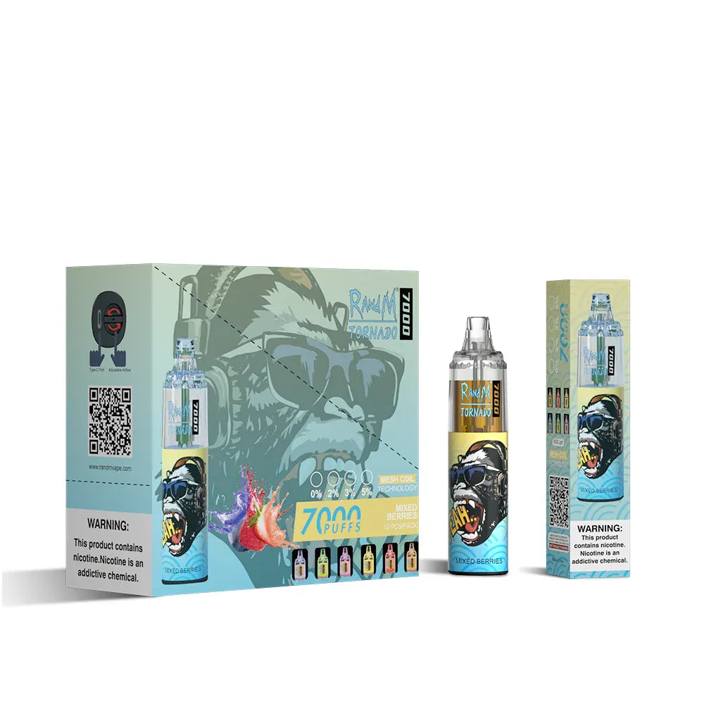 RAndM Tornado 7000 Puffs Mixed Berries