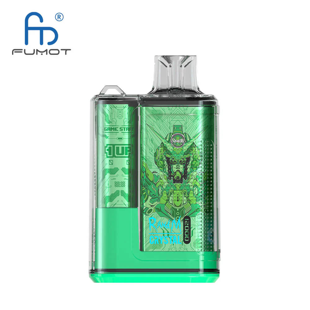 RandM Crystal 12000 Puffs Disposable Vape Green