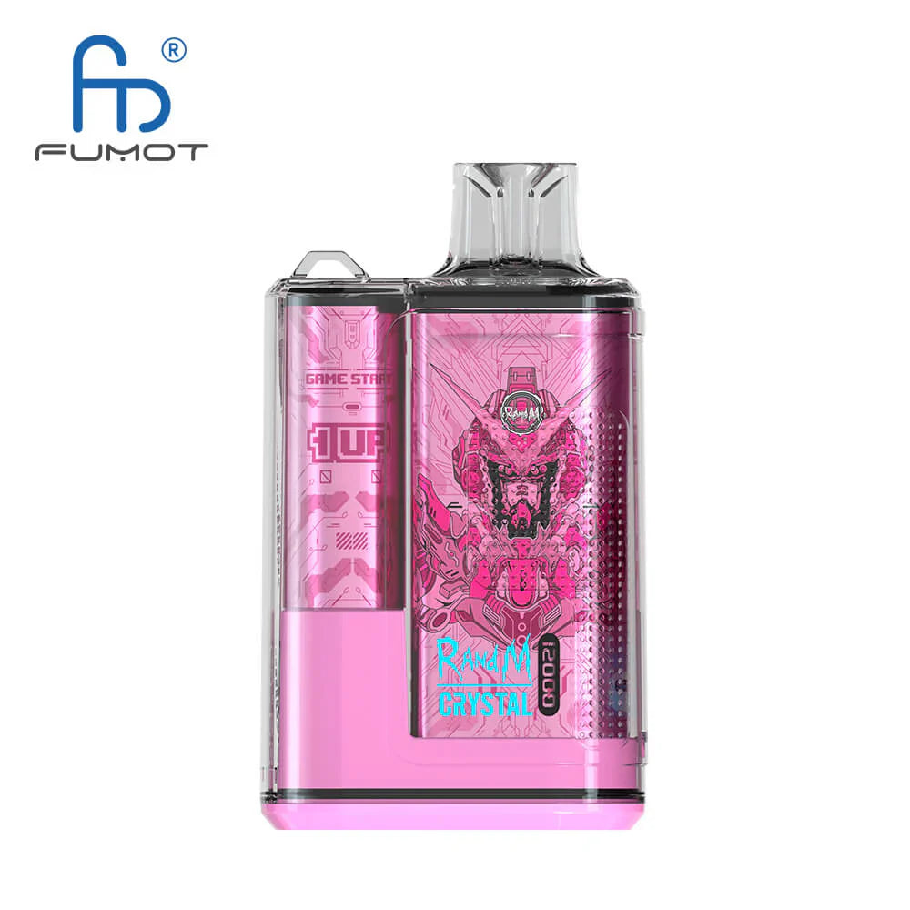 RandM Crystal 12000 Puffs Disposable Vape Pink