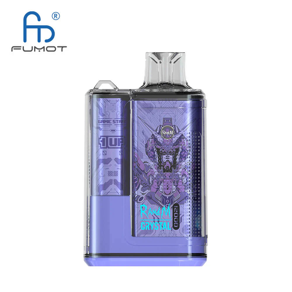 RandM Crystal 12000 Puffs Disposable Vape Purple