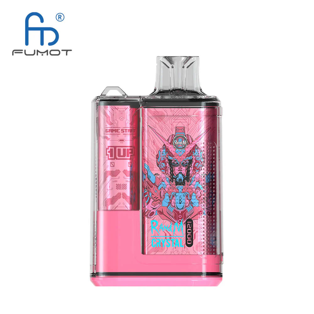 RandM Crystal 12000 Puffs Disposable Vape Pink