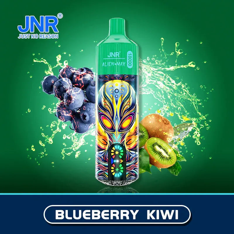JNR Alien Max 18000 Blueberry Kiwi