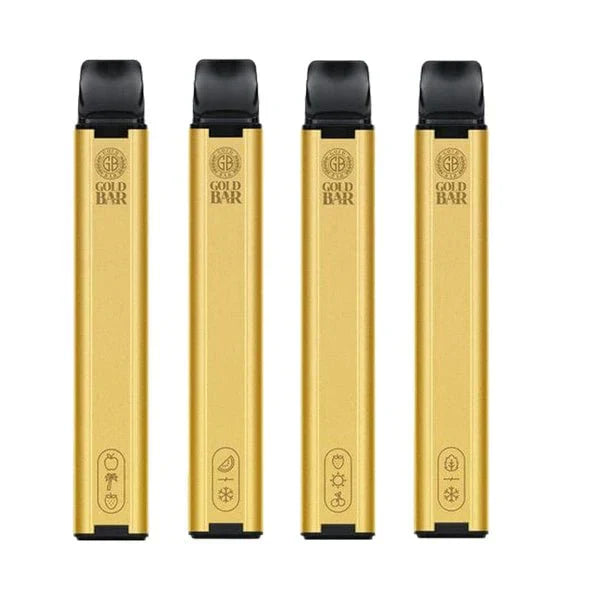 Gold Bar 600 Disposable Vape Puff Pod (Box of 10)