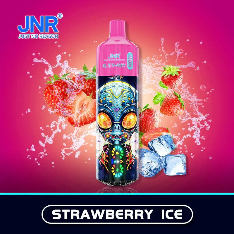 JNR Alien Max 18000 Strawberry Ice
