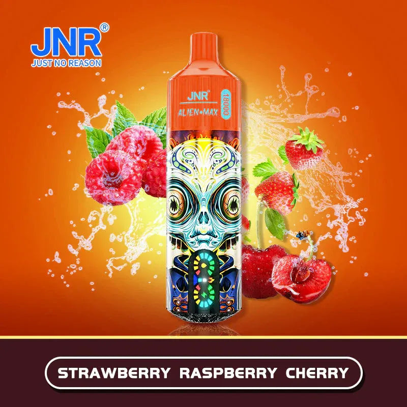 JNR Alien Max 18000 Strawberry Raspberry Cherry