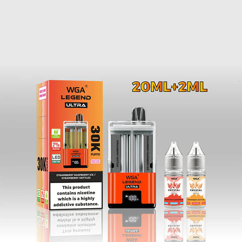 WGA Ultra 30000 Puffs Disposable Vape Nicotine 20mg (Box of 10)
