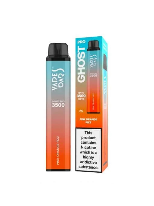 Ghost Pro 3500 Puffs Disposable Vape pink orange fizz