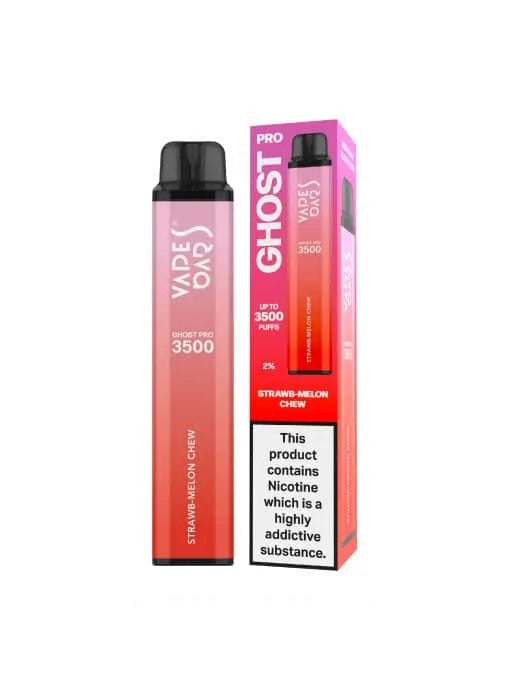 Ghost Pro 3500 Puffs Disposable Vape strawb-melon chew