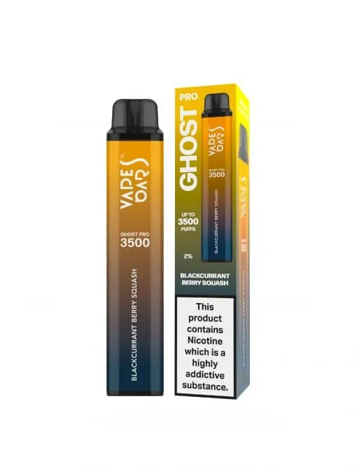 Ghost Pro 3500 Puffs Disposable Vape blackcurrant berry squash
